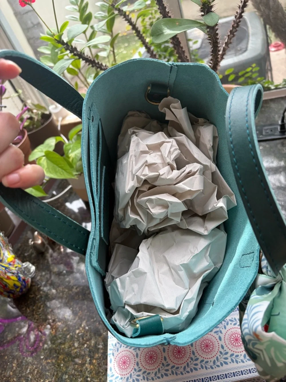 Portland Leather Caribbean Medium CB Tote - Retired 🏝️ - Picture 4 of 9